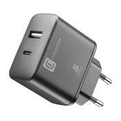 HIšNI POLNILEC, 25W,2XUSB USB+USB-C, POWER DELIVERY