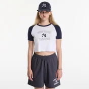 Majice Sporty & Rich Yankees Arch Baby Baseball Tee White/ Dark Navy XS