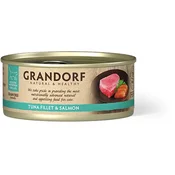 Grandorf Cat Grain Free Konzerva Fileti Tune & Losos, hrana za macke 70g