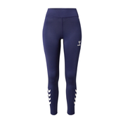 Hummel Sportske hlače, morsko plava / bijela