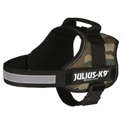 Pasja oprtnica Julius K9 power - kamuflažna, L/66-85 cm