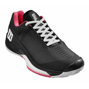 Ženske tenisice Wilson Rush Pro 4.0 Clay - black/hot pink/white