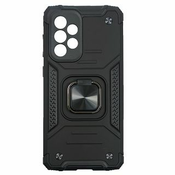 MaxMobile maska Motorola Moto G53 ANTI-SHOCK WITH RING II: crna
