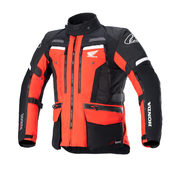 Motociklisticka jakna Alpinestars Bogota PRO Drystar Honda Collection 2024 Fluo crveno-crna
