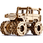 Wooden city 3D sestavljanka Superfast Monster Truck 5