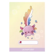 ICO: zvezek za domače naloge z motivom Süni Axolotl, format A5