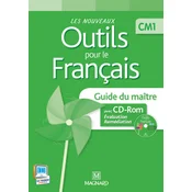 Les Nouveaux Outils pour le Français CM1 (2013) - Guide du maître avec CD-Rom