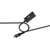 Kabel/adapter USB-C - HDMI ISY IHD-9030 15 cm črne barve