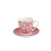 Sigma Set šoljica za kafu JH-ZL-160-045, 160ml, 6 komada, Roze