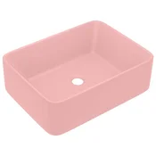 Vidaxl Razkošen umivalnik mat 41x30x12 cm keramičen