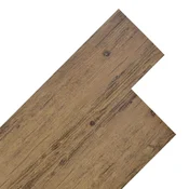 Vidaxl Deske za talne obloge 18 szt. Orehova rjava 5,26 m2 PVC