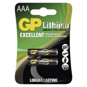 Baterija GP litijska FR03 AAA 2 blister 2/1