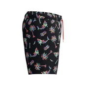 Speedo PRINT REDONDO EDGE VOLLEY 16INCH AM, moške kopalne hlače, črna 80047251