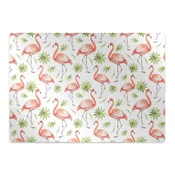 Decormat Podloga za zaščito tal Flamingos 140x100 cm 2 cm