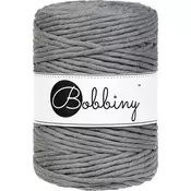 Bobbiny Macrame Cord 9 mm 30 m Spicy Yellow Vrvica