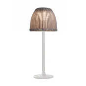 Bover LED svetilka na podstavku Atticus, višina 50 cm, naravna bela/bež - Dizajn - naravna bela, bež - Aluminij