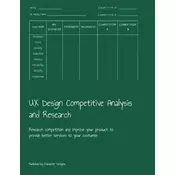 UX Design Competitive Analysis and Research: Research competition and improve your product to provide better services to your costumer