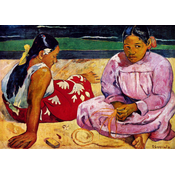 Enjoy - Puzzle Paul Gauguin: Tahitijske ženske na plaži - 1 000 kosov