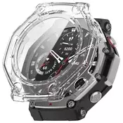 Ovitek z zaščito zaslona Techsuit Defense360 Pro za Amazfit T Rex 3 - prozoren