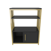 Conceptum Hypnose Polica 60?x80x29,6cm Antracit-Zlatna