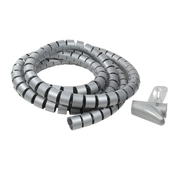 LogiLink spiralni držac za kablove 2.5m x 25mm srebrni ( 1476 )