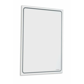 Ogledalo GEMINI II z osvetlitvijo LED, 40 x 60 cm - IP44 - 24 - 2.00 - Aluminij - 230 V - Svetila - Sapho - GEMINI II - 40.00 - Sodoben kvadraten - Ogledala z osvetlitvijo ozadja - 40x60x2 cm - 60.00 - LED - 4,80