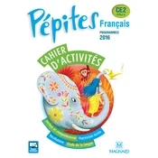 Pépites Français CE2 (2017) - Cahier dactivités