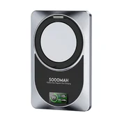 Moxom Power Bank Magsafe MX-PB182 360 Rotate PD20W+15W magnetic fast 5000mAh, Crni