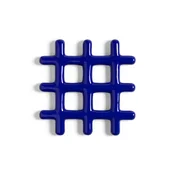 Podstavek za vroče jedi &k amsterdam grid blue