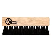 Audio Anatomy Vinyl Brush And Goat Hair Oak Wood Black Čopič