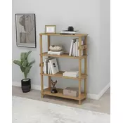 HANAH HOME Polica za knjige Hrast Rosa 4