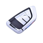 CAR 888 ACCESSORIES Kucište oklop kljuca 3 dugmeta za Bmw crno-sivo