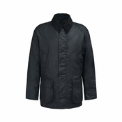 Barbour Ashby Wax Jacket — Black - L