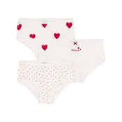 PETIT BATEAU Spodnjice rdeča/bela
