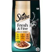 Sheba Fresh & Fine - piščanec in puran v omaki, 6 x 50 g - 300 g