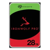Seagate IronWolf Pro ST28000NT000 internal hard drive 28 TB 7200 RPM 512 MB 3.5 Serial ATA III