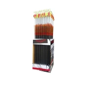 Black Eagle Arrow Carbon Hunting Fletched Outlaw Display Pack.005