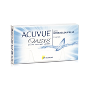 Johnson & Johnson Acuvue Oasys (6 leč) Dioptrija: -3.25, Ukrivljenost: 8.8, Premer: 14