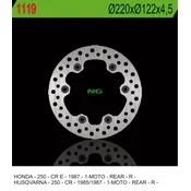 Zadnji zavorni kolut NG Husqvarna CR 250 85-87 Honda CR 250 87 (220mm)