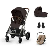 Cybex Balios S Lux set S – Chocolate Brown (Beige Cloud G i-size)