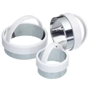 Set of cookie cutter-moulds, 3 pieces, circle-shaped – made by Kitchen