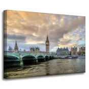 shumee Platno s tiskom Arhitektura London Big Ben 70X50