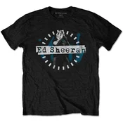 Ed Sheeran Dashed Stage Photo Black M Majica