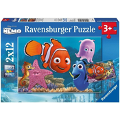 Ravensburger Puzzle Finding Nemo 2x12 kosov