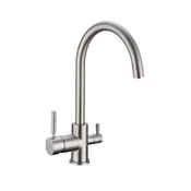Pipa trojna – ESLA NICKEL 3-way faucet