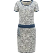 Ragwear Poletna obleka Baomi Zoo Youmodo ecru/modra