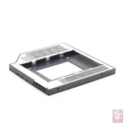 Gembird MF-95-01, Mounting frame, 9.5mm notebook optical drive slot to 2.5 SATA SSD or HDD