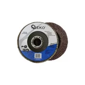 GEKO Brusilna plošča z lamelami, 125 mm, P80 G00305