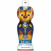 Nickelodeon Paw Patrol Shower Gel & Shampoo gel za tuširanje i šampon 2 u 1 za djecu Chase 400 ml