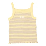GAP Top  svetlo rjava / limonino-rumena / bela